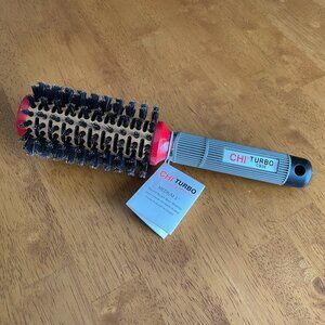 Chi Turbo ceramic round boar hair brush - medium 1 inch